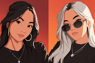 make a fantastic cartoon portrait of your image