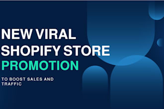 do shopify store promotion to boost sales and traffic