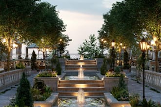 design and render your landscape design