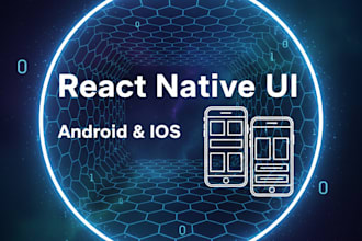 develop or fix screens in your react native mobile app