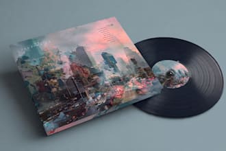 design professional album cover art or music cover artwork