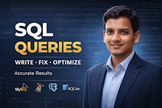 write and fix sql queries for accurate results