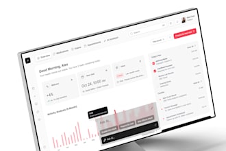 ai healthcare platform UI UX, web and mobile app, patient and doctor dashboards