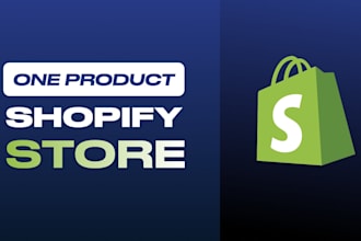 build a single product shopify store for your business