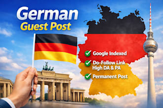 build high authority german backlinks with real guest posts