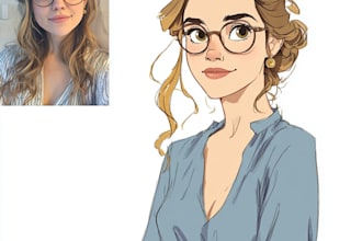 do portrait art, couple or family portrait disney style