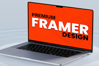 design framer website, framer landing page