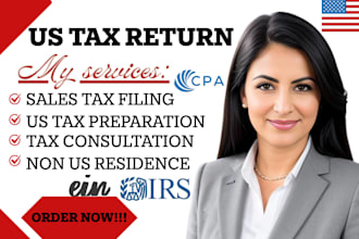 be your consultant for your 2025 tax and years back and provide tax return