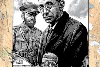 design political cartoon illustrations with sharp commentary