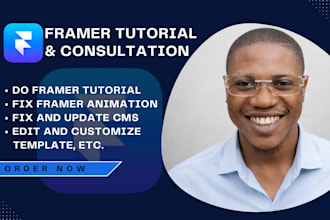 teach framer tutorial edit update framer template fix framer animation and seo