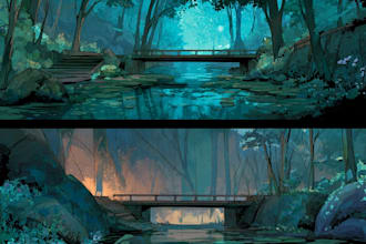 environment concept art landscape design