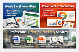 document formating data entry