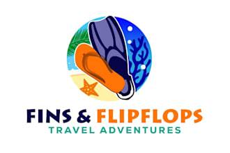 design a professional adventure logo for your brand