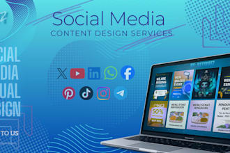 social media design services for branding and promotion
