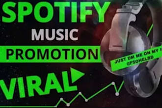 usa spotify music promotion, album music promotion