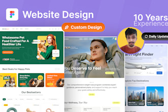 design website or saas landing page in figma for conversions