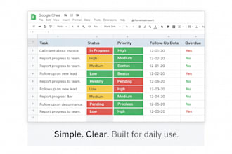build a professional google sheets workflow system