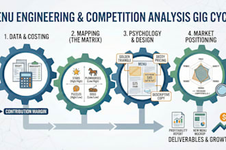 optimise your restaurant menu using menu engineering and competition analysis