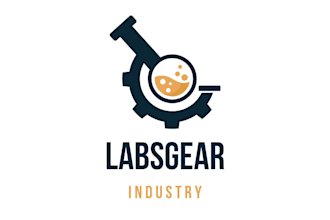 design a retro vintage scientific logo