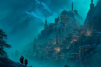 make professional fantasy book cover design,ebook cover, book cover illustration