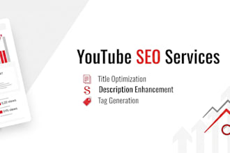 do youtube video upload and SEO optimization professionally