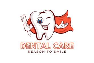 design awesome retro vintage dental logo