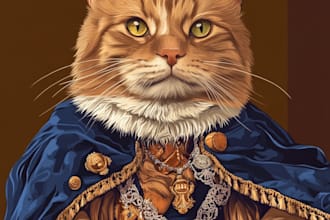 custom pet portrait, digital art, watercolor, pet memorials