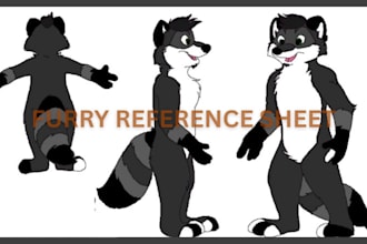 sfw furry ref sheet nsfw furry reference sheet anthro oc art fursona ref sheet