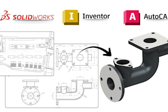 professionally draw your cad assignments