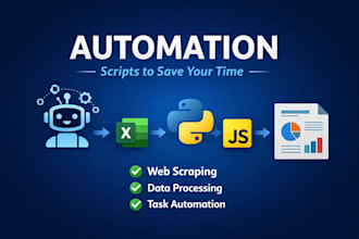 build custom automation scripts to save your time
