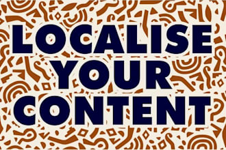 localize your content for global audiences