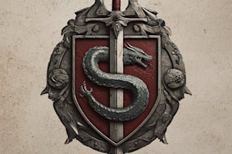 design medieval, fantasy, gaming logo