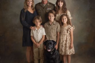 merge your photos into a realistic family portrait