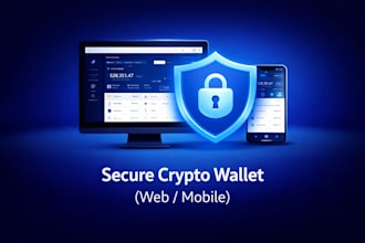develop a secure crypto wallet