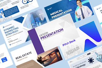 design or redesign power point presentation and pitch deck
