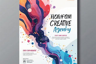 design a custom flyer to showcase your products or service