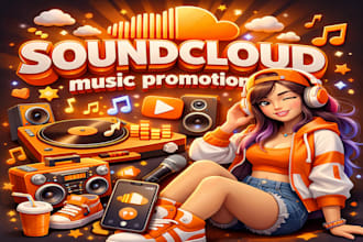 do soundcloud music track promotion, soundcloud album promotion