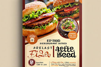 our agency will do a modern flyer design