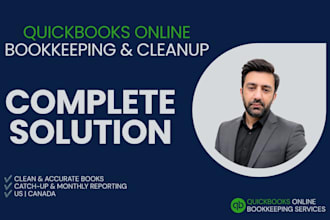 do quickbooks bookkeeping, cleanup, catch up and monthly financial reports