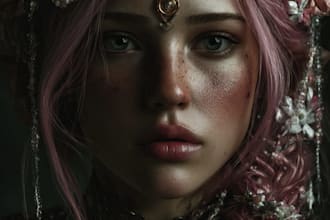 do realistic or fantasy portrait