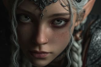 do realistic or fantasy portrait