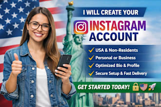 create your instagram account