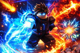 create high quality anime effects vfx for roblox games