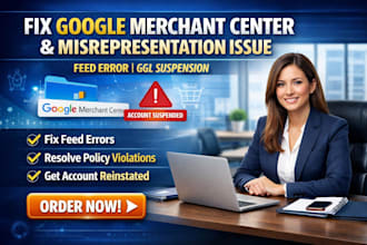 fix google merchant center and misrepresentation issue feed error ggl suspension
