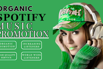 usa spotify album promotion, spotify track promotion for organic growth