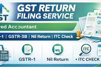 file your gst returns gstr 1 and gstr 3b accurately