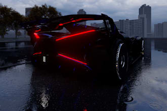 3d renders of vehicles, products, or ships using keyshot