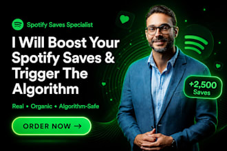 boost your spotify saves and trigger the algorithm organically
