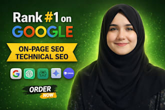 do website onpage SEO for wordpress, wix, squarespace and webflow