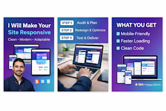 make your existing website fully responsive